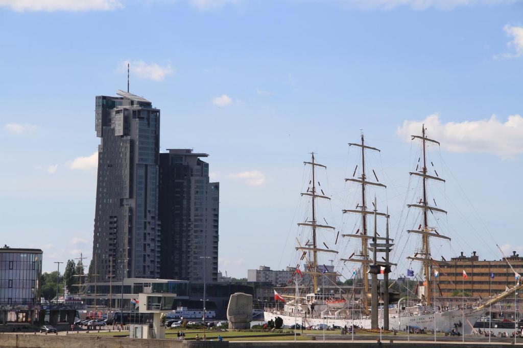 Апартаменты Sea Towers Гдыня Экстерьер фото
