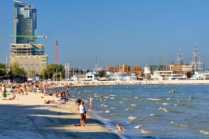 Апартаменты Sea Towers Гдыня Экстерьер фото